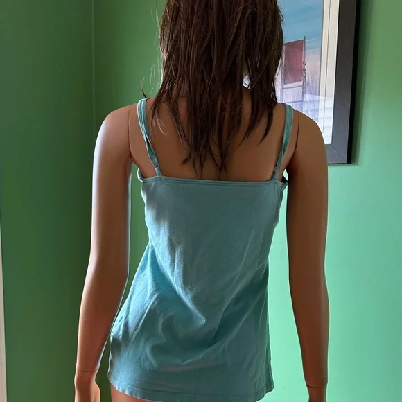 🌹🌹EUC Sonoma Women’s Teal Spaghetti Strap Camisole Top🌹🌹 - Picture 2 of 11